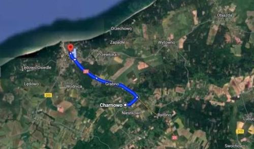 6,75 ha z WZ na 20 domów 5 km od morza Charnowo/Ustka