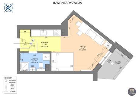 Apartament inwestycyjny Siłownia Sauna
