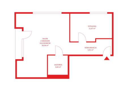 Ekskluzywny apartament w nowej inwestycji - Orłowo