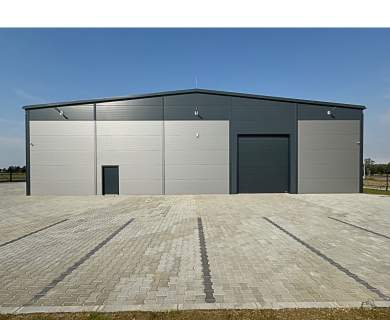 Nowa hala - 1100m2 lub 550m2 - węzeł Miszewo