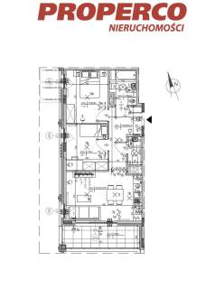 Mieszkanie 3pok., 54,22m2, ul. Klonowa