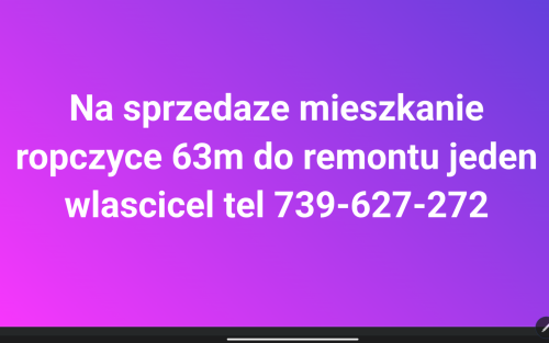 Sprzedam mieszkanie