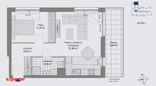 Przestronne dla singla/pary/studenta 2pokoje w tym roku