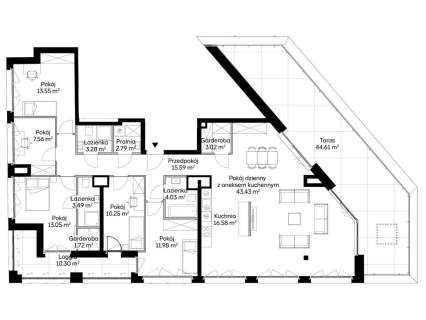 Apartament Premium 150m2, Loggia i Taras, Kraków