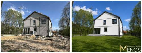 Pół bliźniaka lokal , 83,28 m2, działka 522,50 m2