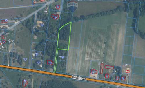 WYJĄTKOWA DZIAŁKA Z WZ 3204 m2 GRABÓW NAD PILICĄ