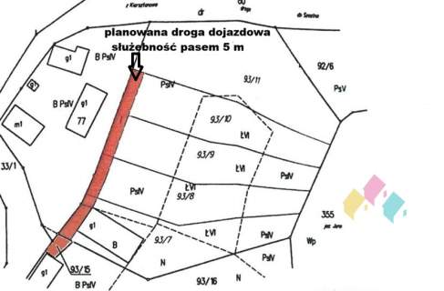 Działka budowlana z linią brzegową, Kiersztanowo