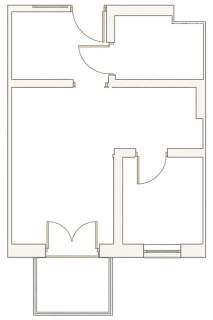 Wysoki standard 2 Pokoje Balkon