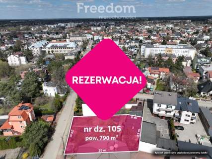 Działka budowlana z pełnymi mediami, 850 m do SKM