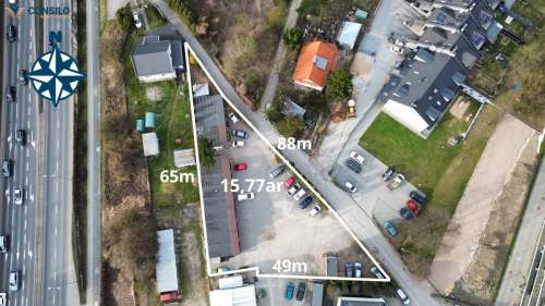 Płaska budowlana 15,77ar MW-U okolice Bonarki