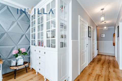 Apartament z ogrodem przy plaży w Jelitkowie