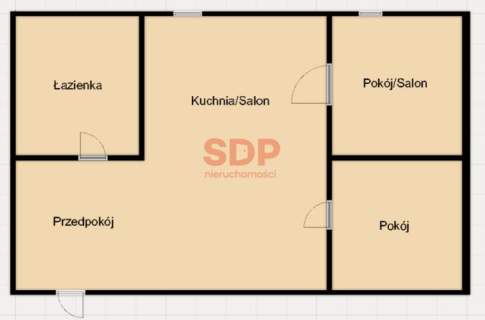 Okazja inwestycyjna 2-pokojowe mieszkanie 35,67 m2