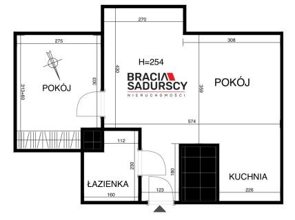 Bronowice, ul. Lea, 2 pok., duży garaż