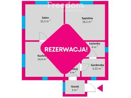 Dom z dużą działką 23 ar Dynów ul. Polna