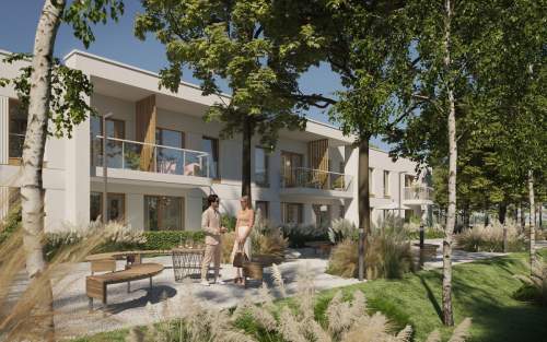 Komfortowe Mieszkanie z Antresolą, Sobieszewo