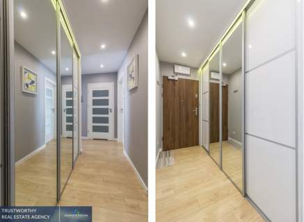 Bieńczyce, 56 m2, 3 pokoje, balkon, garaż, tramwaj