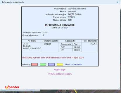 DZIAŁKI ROLNE Z MOŻL. UZYSK. WZ OD 3263 M2 I INNE