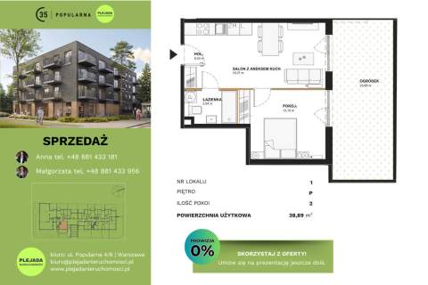 Nowoczesne 3 pok. ogródek Dewelop. 0% prowizji