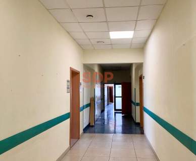 Lokal medyczny w przyziemiu z recepcją i 12 gabinetami