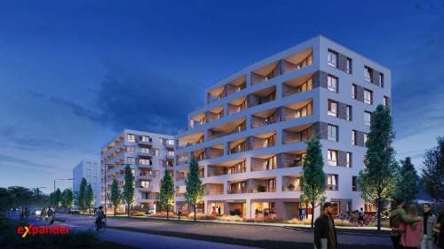 Apartament na Włochach z tarasem i balkonami
