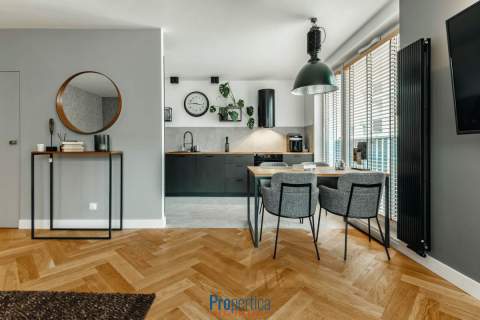 Nowoczesny i cichy apartament 2-pok. z tarasem