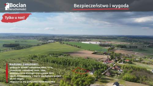 Malownicza działka z dobrym dojazdem do Trójmiasta