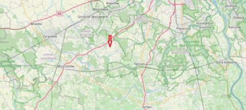 Działka budowlana 3000 m2 , 35 km od Warszawy