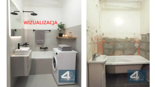 3Pokoje Balkon Wolność Do remontu
