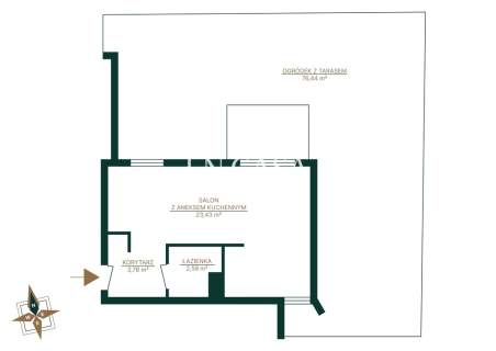 Kompaktowe 3 pokoje w mini apartamentowcu