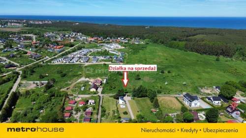HIT Działka budowlana 1015 m 1,4 km od morza