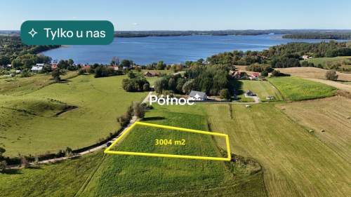 Działka budowlana Piaski blisko Ełku