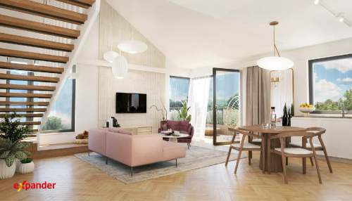 2- pok apartament 1,9 km do centrum