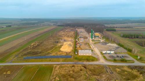 Wytwórnia Mas Bitumicznych, Baza ok. 11ha obok S19