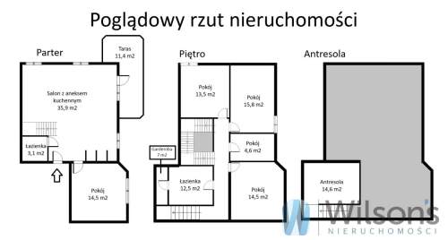 Duże mieszkanie w sercu Józefowa - 150m 