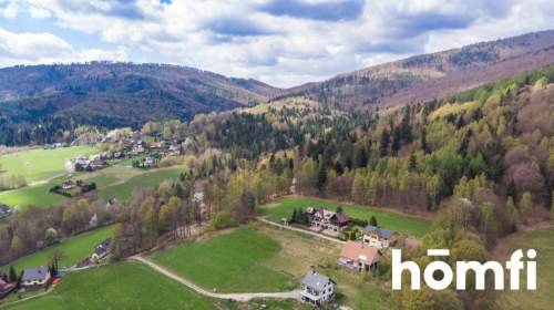 DOM Z WIDOKIEM NA GÓRY Z DZIAŁKĄ 3373 m2 BRENNA