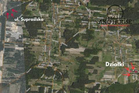 DZIAŁKA Budowlana 912m Ciasne k. Białegostoku