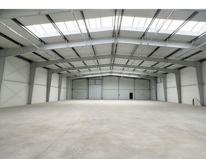 Nowa hala - 1100m2 lub 550m2 - węzeł Miszewo
