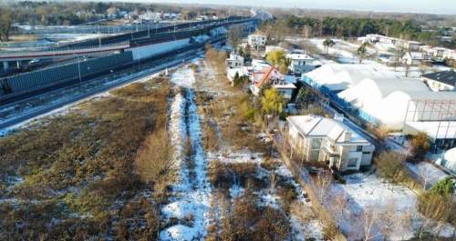 teren inwestycyjny Wał Miedzeszyński/A2