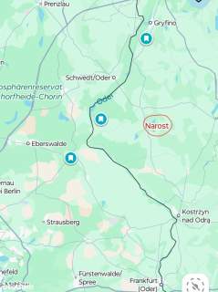 Duża działka budowlana przy jeziorze zac- granica niemiecka