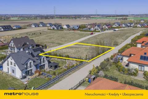 Działka 1000 m2 na osiedlu domów jednorodzinnych