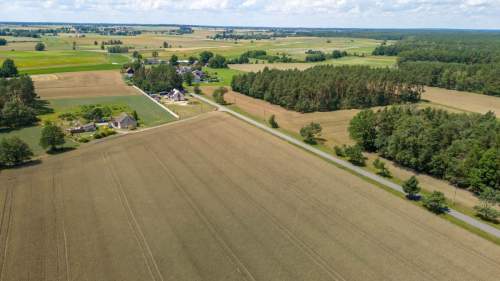Działka budowlana Zborowskie 1402 m2