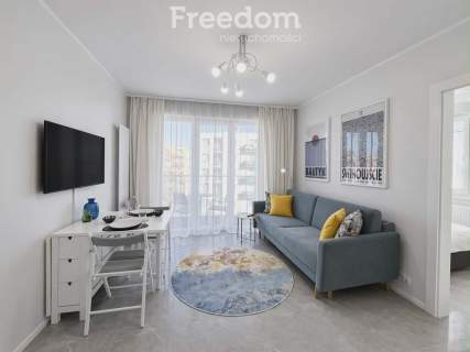 Apartament 2 pokoje Penelopa Silver balkon