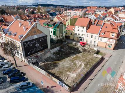 Mrągowo, działka budowlana w centrum