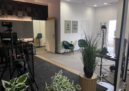 Studio filmowe i dźwiękowe gotowe do uruchomienia