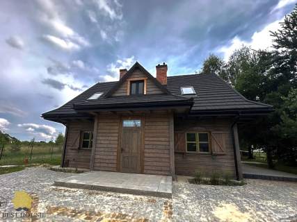 Dom z drewna księżycowego130 m2 sprzedaż Kębło