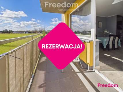 3 pokoje z loggią prywatność i spokój