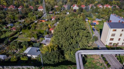 Działka dla dewelopera, 150 m do Parku Sołackiego