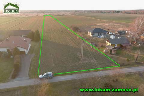 Działka rolno-budowlana o pow. 1,43 ha Deszkowice -Kolonia