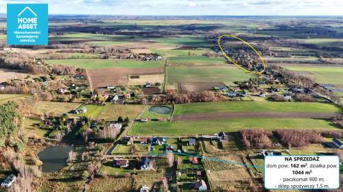 Dom 500m do jeziora, energooszczędny, komfortowy