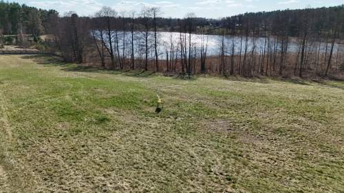 Piękna działka z linią brzegową jeziora Wygryny w Wygrynach